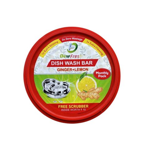 Dew Fresh Ginger & Lemon Round Dishwash Tub