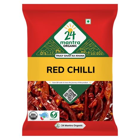24 Mantra Organic Red Chilly Whole Combo