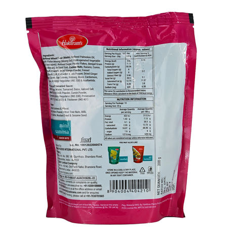 Haldirams Namkeen - Mini Samosa