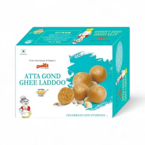 Daadis Atta Goond Laddu Pure Ghee