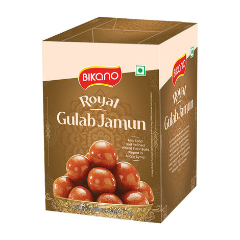 Bikano Royal Gulab Jamun | Soft & Juicy Indian Dessert | Traditional Sweet with Rich Flavor