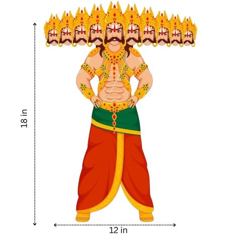 Divine Vibes Ravan Poster For Dahan