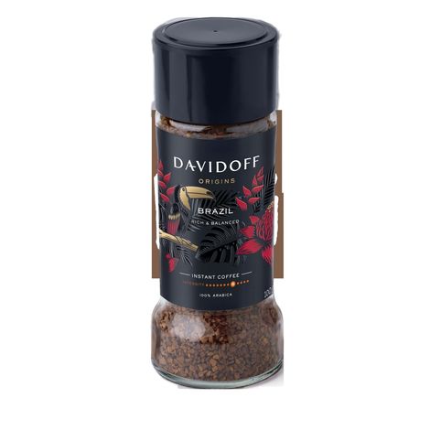 Davidoff Brazil Instant Coffee | 8/12 Intensity