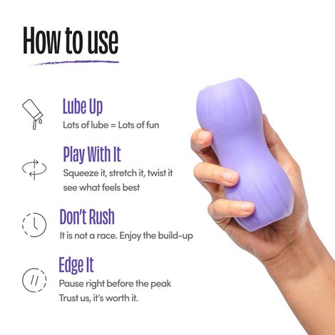 Bold Care Masterstroke Stroker For Men | Ribbed and Textured