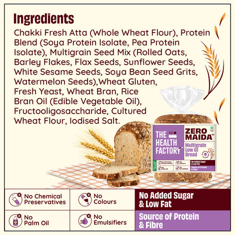 The Health Factory Multigrain Low GI Bread