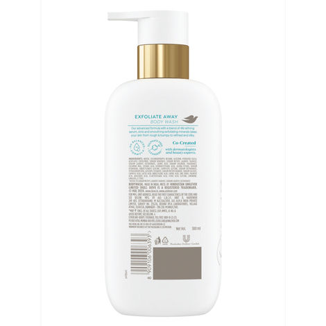 Dove 4% Refining Serum + AHA Exfoliate Away Serum Body Wash
