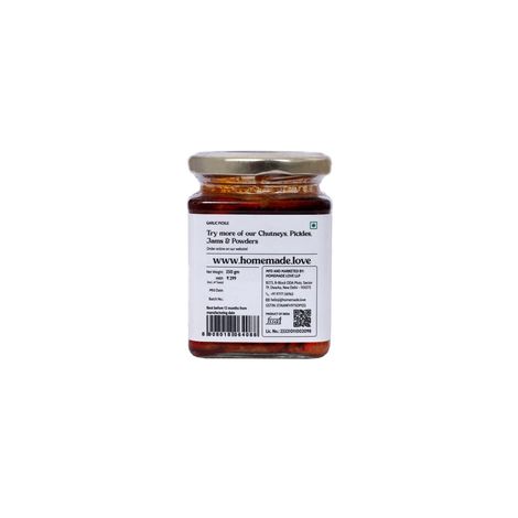 Homemade Love- Garlic Pickle