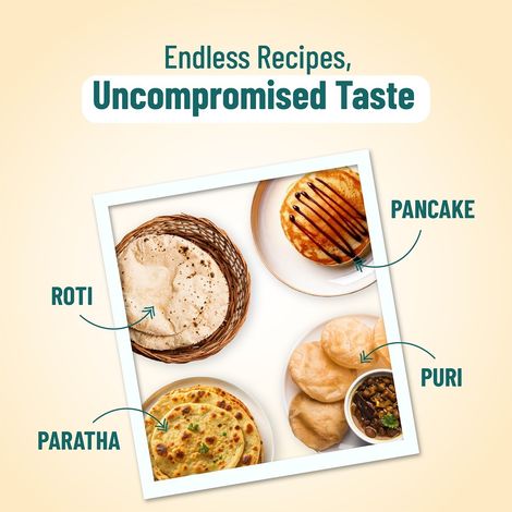 Lo Foods Gluten Free Flour (Jowar Flour, Ragi Flour and Millet atta) - Multigrain Atta