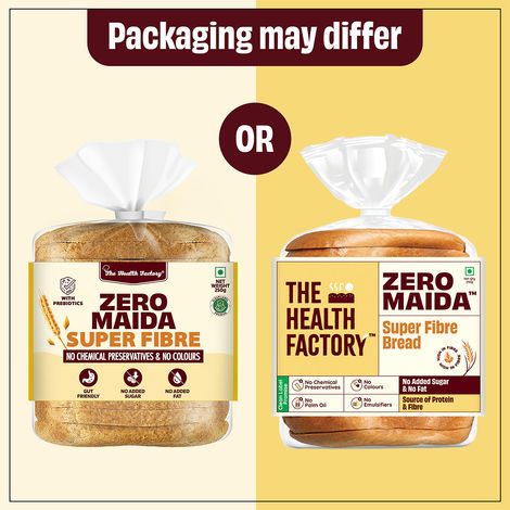 The Health Factory Zero Maida Super Fibre Bread