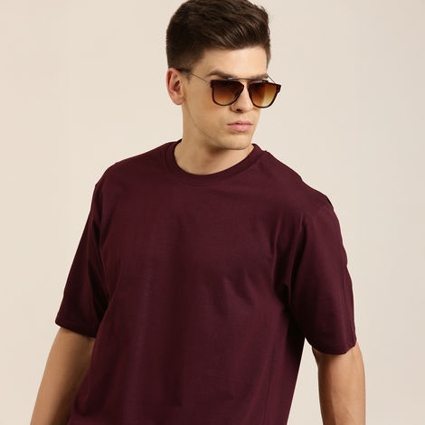 Dillinger Men's Oversized T-shirts | DLMOV125WINE | Wine - L