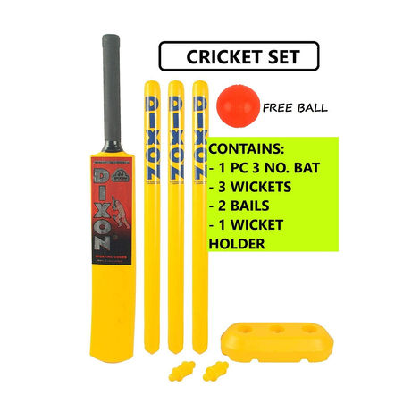 Toyshine 3-in-1 Super Sports Combo - Cricket, Badminton & Football for Ages 3-7