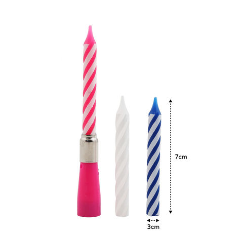 Se7en Musical Candle With 2 Candles