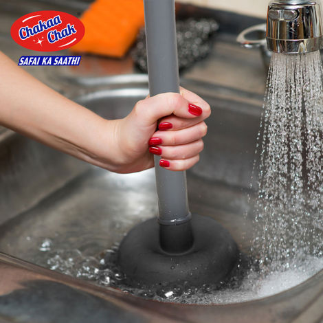 Chakaachak Easy Drain Toilet Plunger
