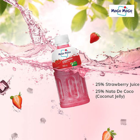 Mogu Mogu Strawberry Fruit Juice