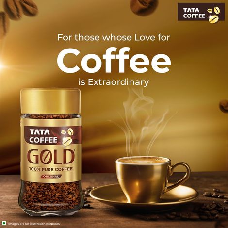 Tata Coffee Gold 100% Pure Classic Instant Coffee