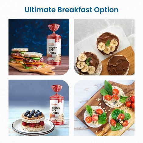 Pintola Organic Wholegrain Brown Rice Cakes Multigrain