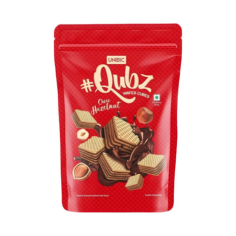 Unibic Qubz Hazelnut Wafer Cubes