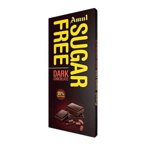 Amul Sugar Free Dark Chocolate
