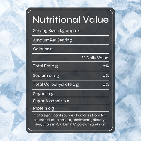 Bombay 99 Soda Can 250 Ml(250ml) & Burrf Sparkling Ice Cubes(1kg) Combo