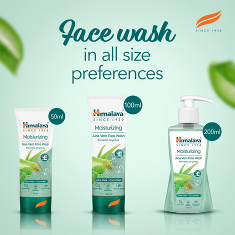 Himalaya Moisturizing Aloe Vera Face Wash