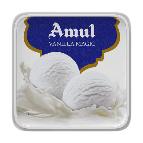 Amul Vanilla Magic Ice Cream Tub