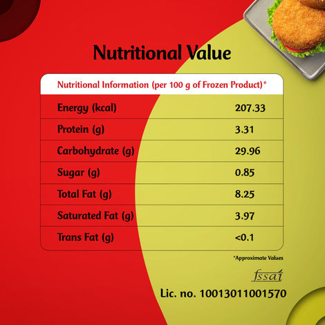 McCain Veggie Burger Patty