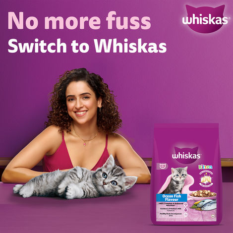 Whiskas Kitten Ocean Fish Flavour Dry Cat Food