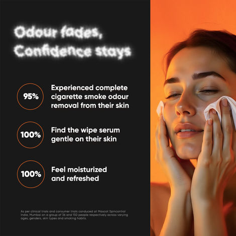 Wype - After - Smoke Odour Neutralizing and Refreshing Wet Tissue