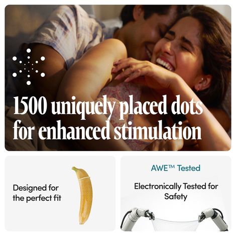 Bold Care Extra Dotted Condom - 1500 Raised Dots