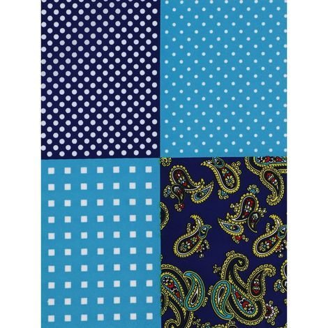 Calvadoss Premium Printed Pocket Square | Calps061 | Multicolour