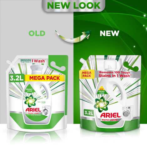 Ariel Stain Removal Front Load Washing Machine Detergent Liquid