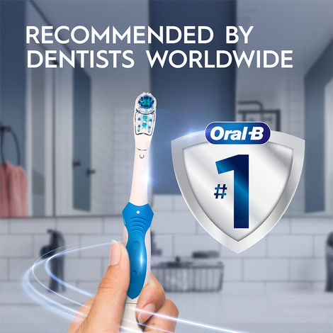 Oral-B Cross Action Battery Powered Electric Toothbrush