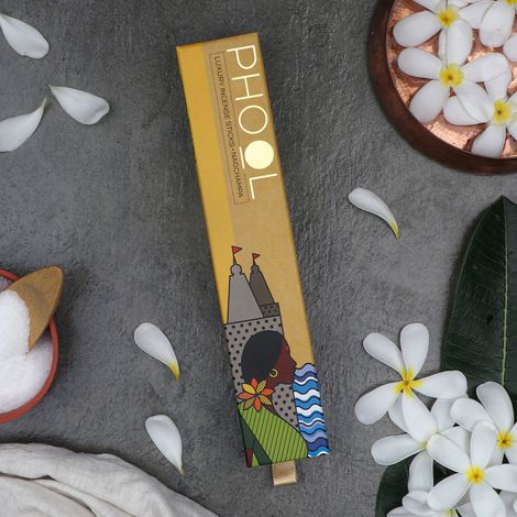 Nagchampa Agarbatti | Natural Certified Incense Sticks | Phool