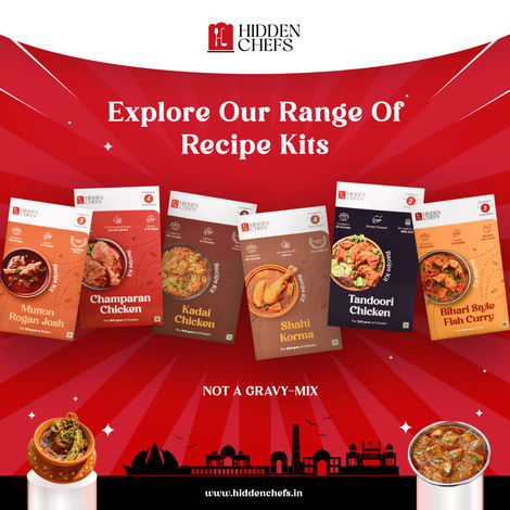 Hidden Chefs Kadai Chicken Recipe Kit