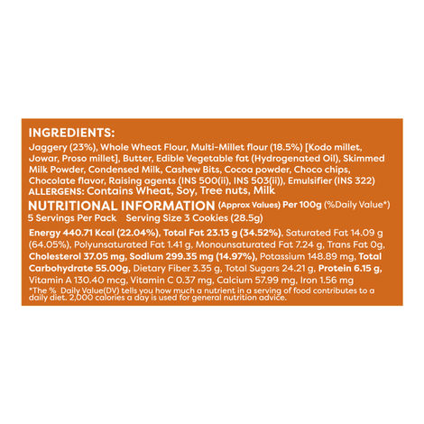 Raajali Multimillet Power Protein Cookies