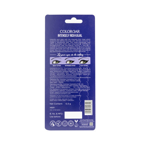 Colorbar Intensely Rich Kajal-Creatively Black