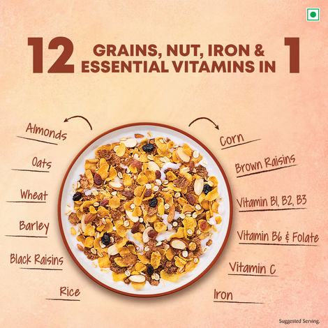Kellogg's Muesli Nuts Delight 12-in-1 Power Breakfast