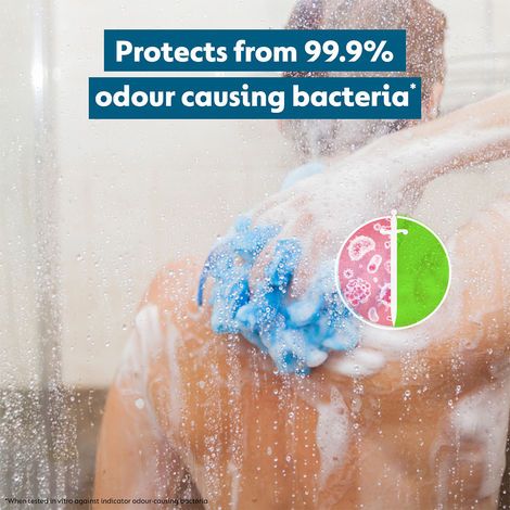 Dettol Icy Cool Body Wash and Shower Gel Pump with Salicylic Acid for Men | Long Lasting Freshness