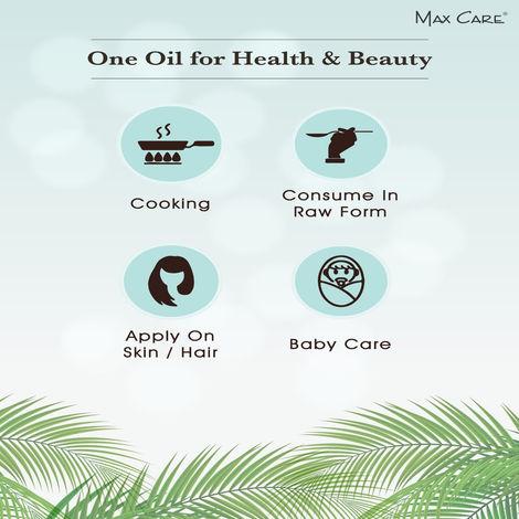 Max Care Cold Pressed Virgin Coconut Oil