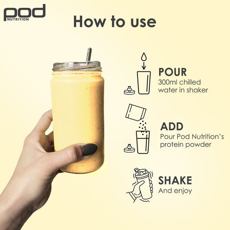 Pod Nutrition Hapus Mango Plant Protein - 26G Protein - Single Serve