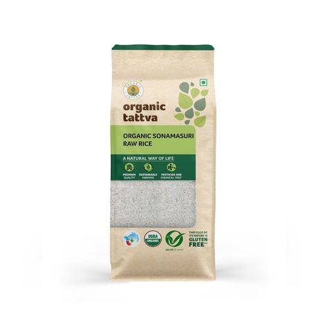 Organic Tattva Sonamasuri Rice White