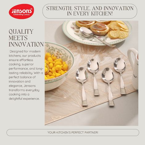 Jensons Flow Baby Spoon Set of 6