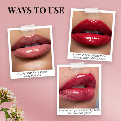 Just Herbs Serum Infused Lip Gloss (Deep Love)