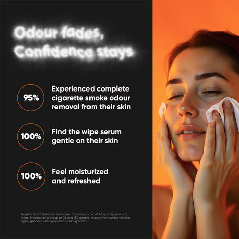 Wype - After - Smoke Odour Neutralizing and Refreshing Wet Tissue