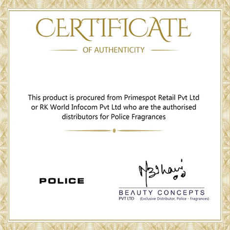 Police Legendary Scent For Man Deodorant Spray