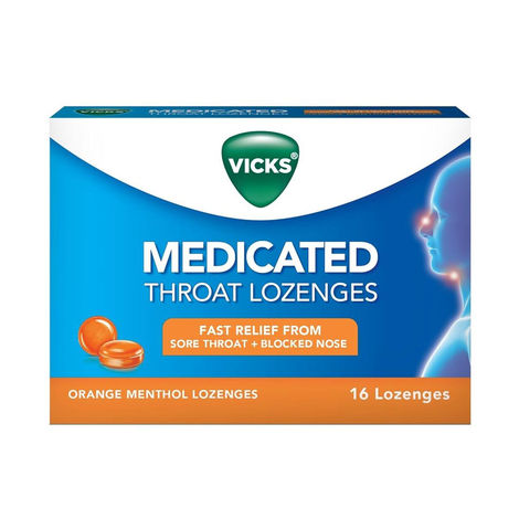Vicks Medicated Lozenges: Fast Relief for Sore Throat