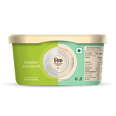 NIC Tender Coconut Ice Cream Tub