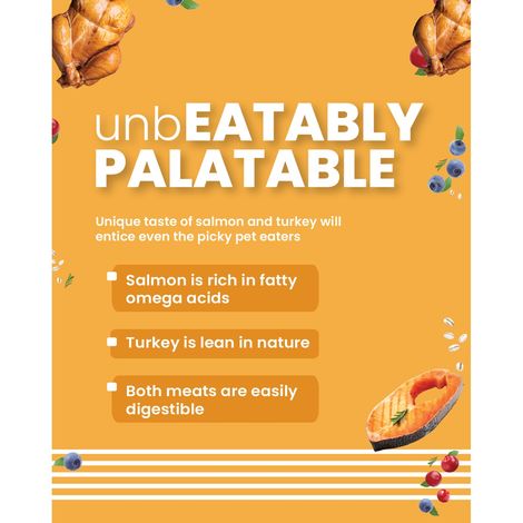 Bark Out Loud Salmon & Turkey Fish Dog Food | Small & Mini Breed | Naturally Hypoallergenic