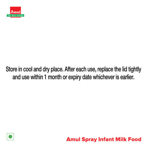 Amul Spray Infant Milk Food Tin