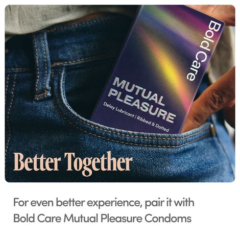 Bold Care Vibe Chocolate Water Based Lube